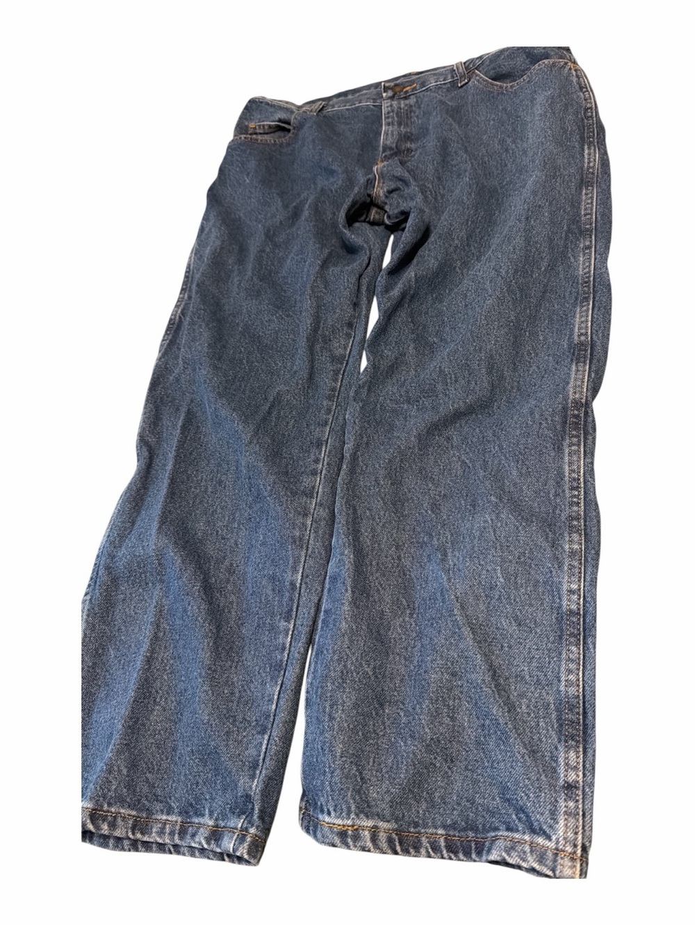 Rustler vintage 90s y2k baggy grunge skater surf style denim blue jeans wide 40